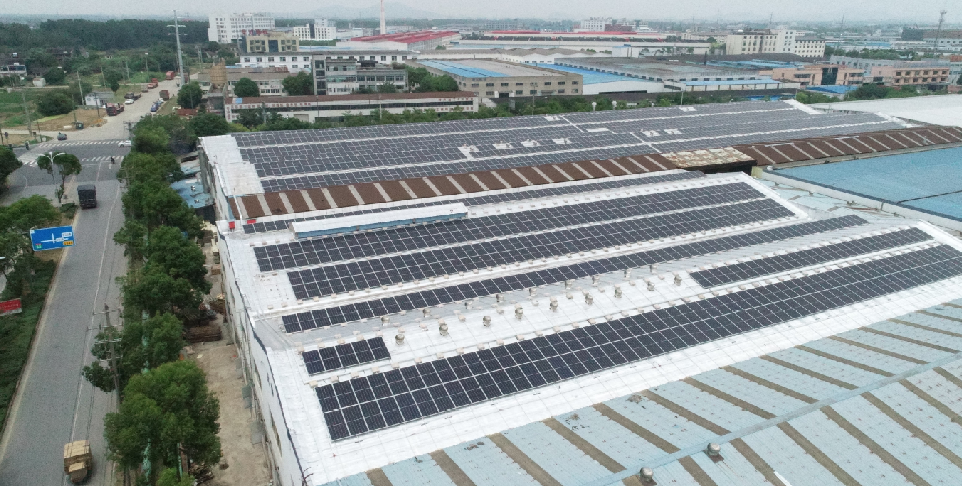 無(wú)錫江陰1.1MW分布式光伏發(fā)電系統(tǒng)